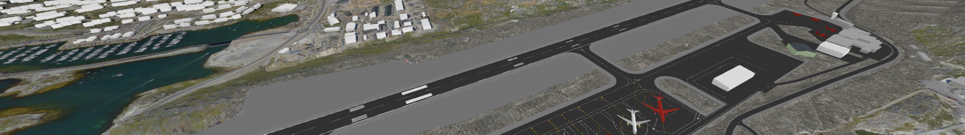 Nuuk Airport 1 3D